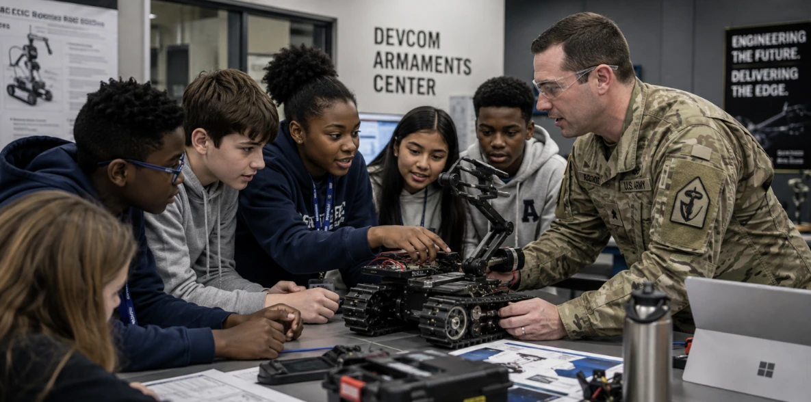 What It Takes to Run STEM Outreach at Picatinny Arsenal